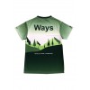 T-SHIRT WAYS FULL PRINT 2023-VERDE